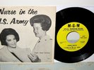 CONNIE FRANCIS A Nurse In The U.S. Army 45 Orig MGM PROMO w/Picture Sleeve NICE