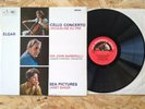 Du Pré Cello Baker LSO Barbirolli Elgar Concerto Sea Pictures HMV ASD 655 Ed1 NM