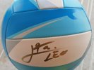 LIONEL MESSI autograph ballon SLAZENGER signed 2021 collectors rare BARCELONA FC