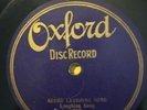 SUPER RARE* Negro Laughing Song OXFORD DISC RECORD  ONE-SIDED # 210