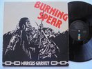 BURNING SPEAR Marcus Garvey ISLAND Black Label Orig + Roots Reggae LP HEAR