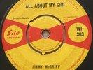 Jimmy McGriff ?– All About My Girl / M.G. Blues (7