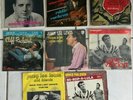  disques 45 t  eddie cohran , gene vincent ,jerry lee lewis, graine de violence 