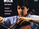SCHUBERT Arpeggione Sonata MENDELSSOHN SCHUMANN Cello Recital WICK MDG G-1197 NM