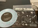 Sheer Terror Record Live at CBGB colored vinyl NYHC BLUE Marble Record