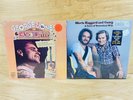 Merle Haggard and George Jones, Yesterdays Wine + Cold Cold Heart Vinyl LP Lot