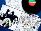 ORIGINAL 1970 WHEEL COVER LED ZEPPELIN III THREE VINYL LP GATEFOLD +ART EX+ RARE
