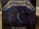 metallica ride the lightning vinyl 1984 Original Pressing