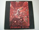 Kreator Pleasure to kill Noise SPV 08-1656  N0037 Germany 1986 ORIGINAL Vinyl