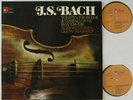 KUIJKEN LEONHARDT BACH VIOLIN SONATAS HARMONIA MUNDI BASF ED.1 STEREO 2LP SET NM
