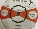 REGGAE 45 Henry III (Buckley) - I'll reach the end / Won't go away UK Island