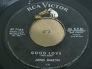 ROCKABILLY COUNTRY 45 - JANIS MARTIN - GOOD LOVE / CRACKER JACK - RCA