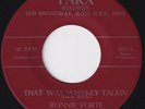 RONNIE FORTE That Was Whiskey Talkin RARE M- northern soul 45 Nervous Breakdown