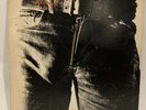 The Rolling Stones STICKY FINGERS FIRST PRESSING Vinyl Lp Glimmer Twins Keef