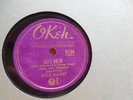 Billie Holiday Lester Young Georgia On My Mind, Let's Do It  OK 6134 1941 78 E+