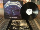 Metallica Ride the lightning Elektra first press PROMO Rare  thras/speed metal