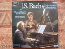 BACH 6 VIOLIN SONATES - Huggett &Koopman ( 2 Lp Philips 410 401 - Stereo Ed1 )