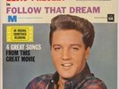 ELVIS PRESLEY Follow That Dream RCA 45 EPA-4368 EP Orange Label 1968 7” w/ PS