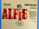 SONNY ROLLINS ORIGINAL SCORE FROM ALFIE LP 1966 ORIGINAL PLAYS GREAT  VGVG+ A