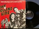 COLLINS KIDS INTRODUCING LARRY AND LORRIE NM- 1983 EPIC MONO PROMO LP ROCKABILLY