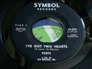 POETS . I've got two hearts . Original rare Black Symbol Gem .
