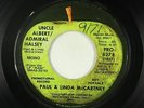 Beatles 45 - Paul & Linda McCartney - Uncle Albert - Apple - mono promo
