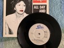 STRANGLERS - ALL DAY ALL NIGHT - WITHDRAWN PIC SLEEVE EX/EX