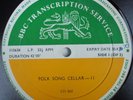 BBC TRANSCRIPTION SERVICE Folk Song Cellar 11 / 12 Martin Carthy Steve Benbow