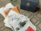 TWO VINTAGE 45rpm 45's Records Cases Holders PLUS 45's