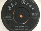 Rare ‘Girls Town Ska’ Baba Brooks Band Uk Ska Beat 7” 1965 Killer Mod/Ska