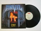 ANVIL FORGED IN FIRE LP 1983 ORIGINAL IMPORT VINYL CANADIAN HEAVY METAL LIPS