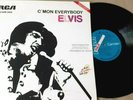 ELVIS PRESLEY-C´MON EVERYBODY-LP -Mexico Promo Radio Unique Cover PS RCA Camden