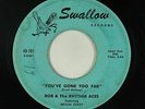 Rockabilly 45 - Rob & The Rhythm Aces - You've Gone Too Far - Swallow - mp3