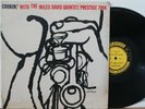 “Cookin with the Miles Davis Quintet” LP   Prestige 7094   DG Mono RVG