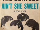 The Beatles Ain't She Sweet Nobody's Child 7” Pic sleeve & Record ATCO 6308