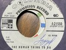 Freddie Hart “The Human Thing To Do” Rockabilly DJ 45 Columbia NM