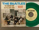 THE BEATLES - Besame Mucho / To Know  7