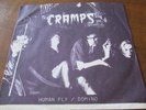 THE CRAMPS HUMAN FLY 45 FIRST PRESSING 1978 +GLOW IN THE DARK PICTURE SLEEVE PS