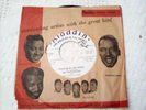 THE SPOTLIGHTERS 45 WHISPER ON ALADDIN WHITE PROMO LABEL 3436 DOO WOP VG++