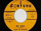 R&B/Blues 45 - John Lee Hooker - Cry Baby - Fortune - mp3
