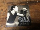 S.O.A. First Demo 12/29/80 7” Red Vinyl-state of alert black flag 