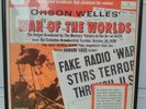 RADIO ORSON WELLS WAR OF THE WORLDS MERCURY THEATRE ORIGINAL BROADCAST Framed