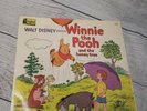 Walt Disney Presents Winnie The Pooh And The Honey Tree LP Disneyland + Book VG+