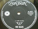 RARE 1961 OZ PRESS DOO WOP THE HALOS *NAG + COPY CAT* LONDON HL-1877 7