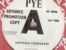 SANDIE SHAW**NOTHING COMES EASY**DEMO**BEAT**THE PYE LABEL**LISTEN