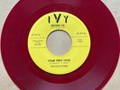 Five Letters DOO WOP 45 Your First Love / Hold Me Baby RED WAX IVY REPRO MINT