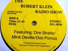 ROBERT KLEIN RADIO SHOW 11/2/80 2LP ft Dire Straits / Mink Deville / Doc Pomus
