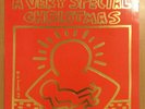 Keith Haring A Very Special Christmas 1987 Vinyl Album A&M SP3911 Embossed Cover