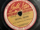 Post War Blues 78 RPM Gold Star 614 L. C. Williams (Lightning Jr.) RARE LC