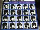 THE BEATLES LP A Hard Day's Night Purple Capitol Label MONO